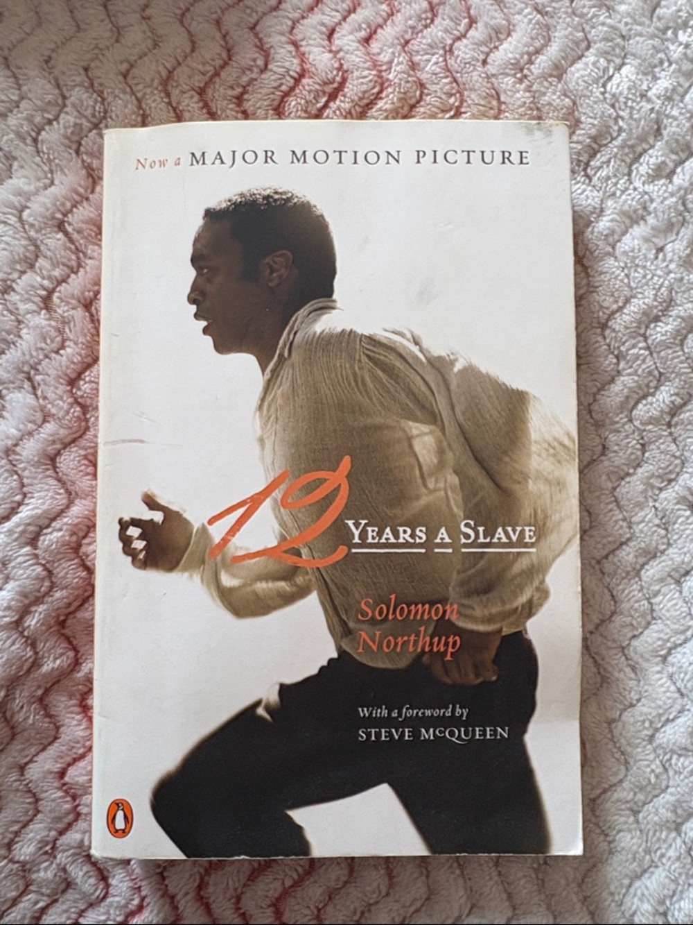 12 Years a Slave by Solomon Northup Paperback Motion Picture Film Cover